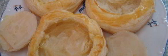 слоеные тарталетки с начинкой