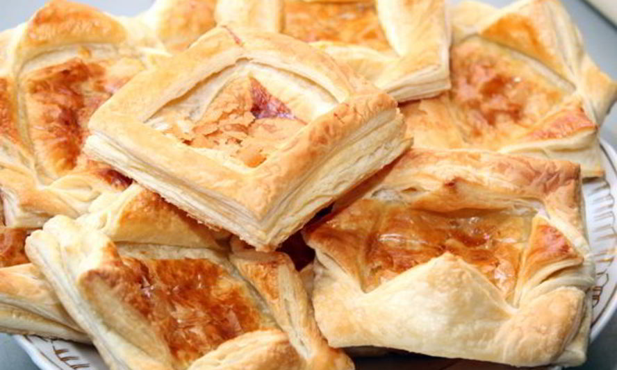 Рецепт тарталеток из слоеного теста