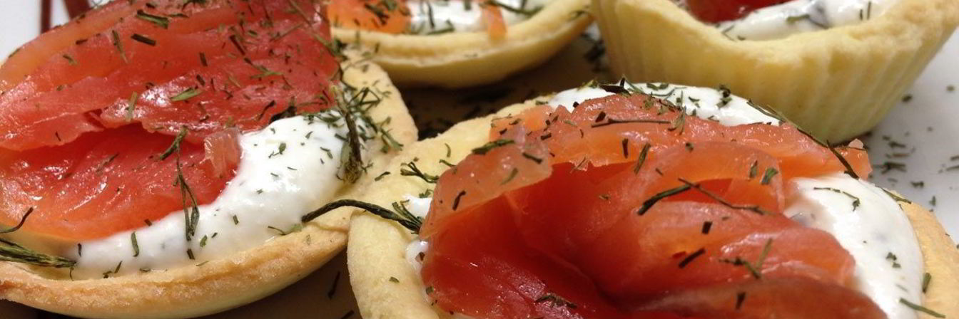 Тарталетки с форелью