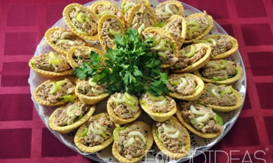 Рецепт тарталеток с курицей и сыром