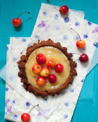 Тарталетки с лимонной помадкой