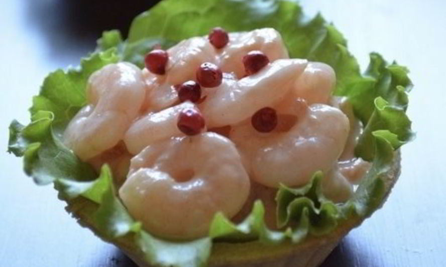 Рецепт тарталеток с морепродуктами