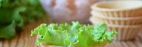 тарталетки с морепродуктами