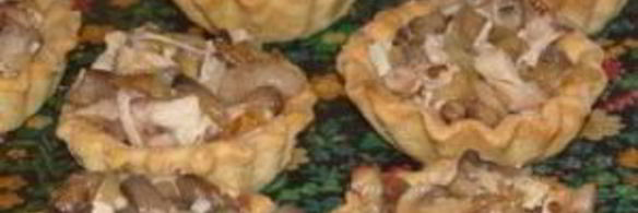 тарталетки с мясом