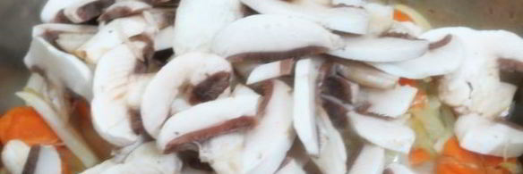 тарталетки с печеночно-грибной начинкой