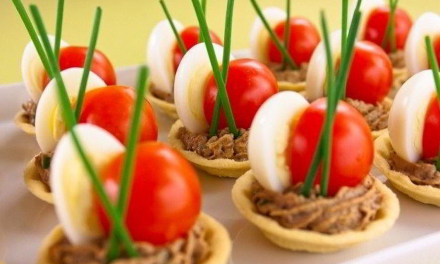 Рецепт тарталеток с печеночным муссом