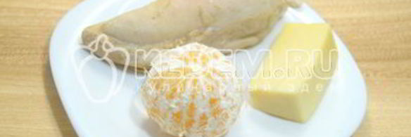 тарталетки с салатом мандариновый рай