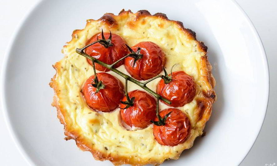 Рецепт тарталеток с сыром и помидорами