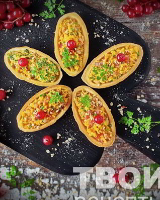 Тарталетки с сыром