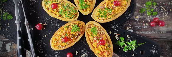 тарталетки с сыром