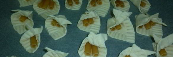 тарталетки с тунцово-яичным паштетом