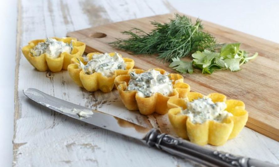 Рецепт тарталеток с творогома