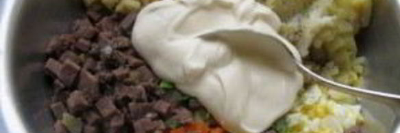 тарталетки с языком