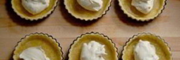 тарталетки со сливочным сыром