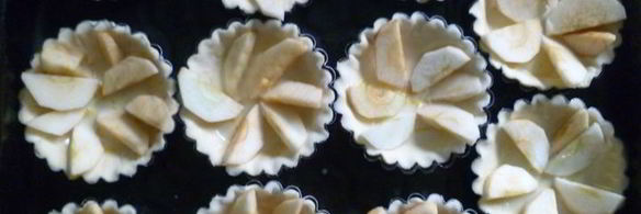 тарталетки яблочные