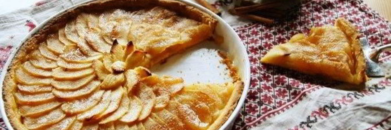 Французский яблочный тарт