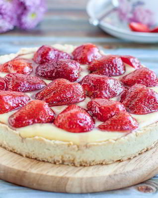 Клубничный тарт