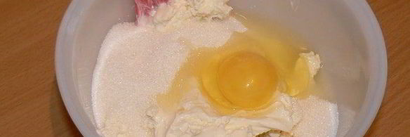 клюквенный тарт с творожным сыром