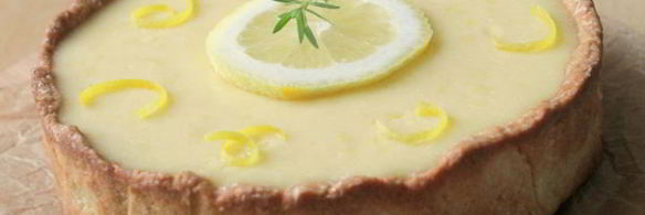 лимонный тарт с миндалем