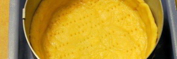 лимонный тарт с миндалем