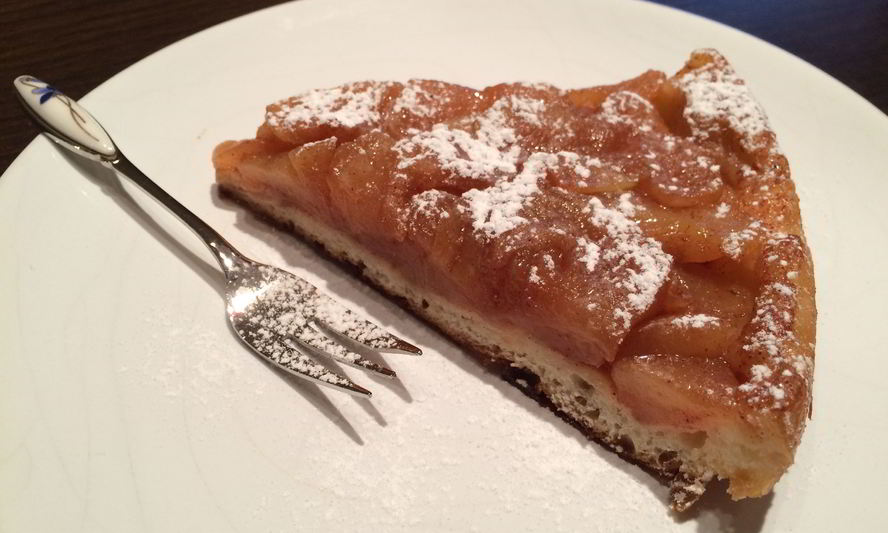 Рецепт облегченного тарта татен