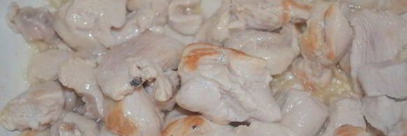 очень-очень нежный куриный тарт