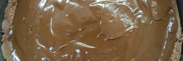 шоколадно-каштановый тарт