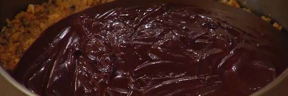 шоколадно-ореховый тарт