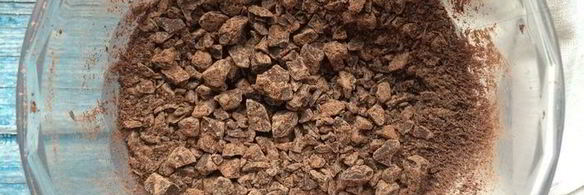 шоколадный тарт с малиной