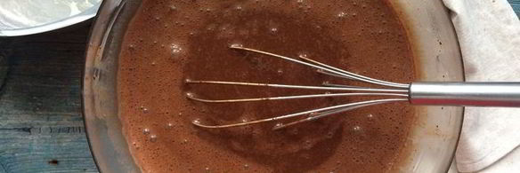 шоколадный тарт с малиной