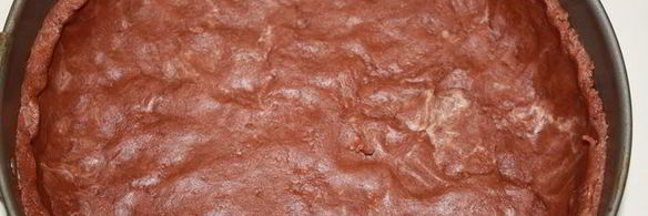 шоколадный тарт с вишней