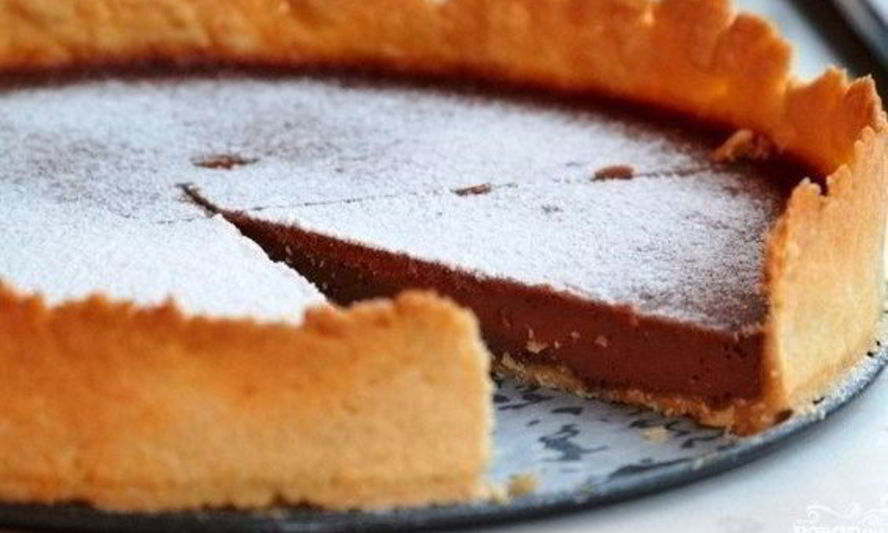 Рецепт шоколадного тарта