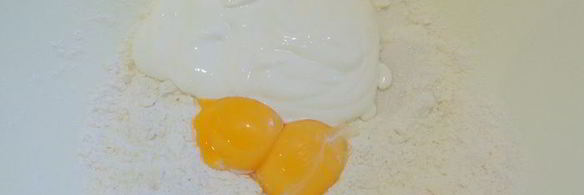 сметанный тарт с вишней и вином