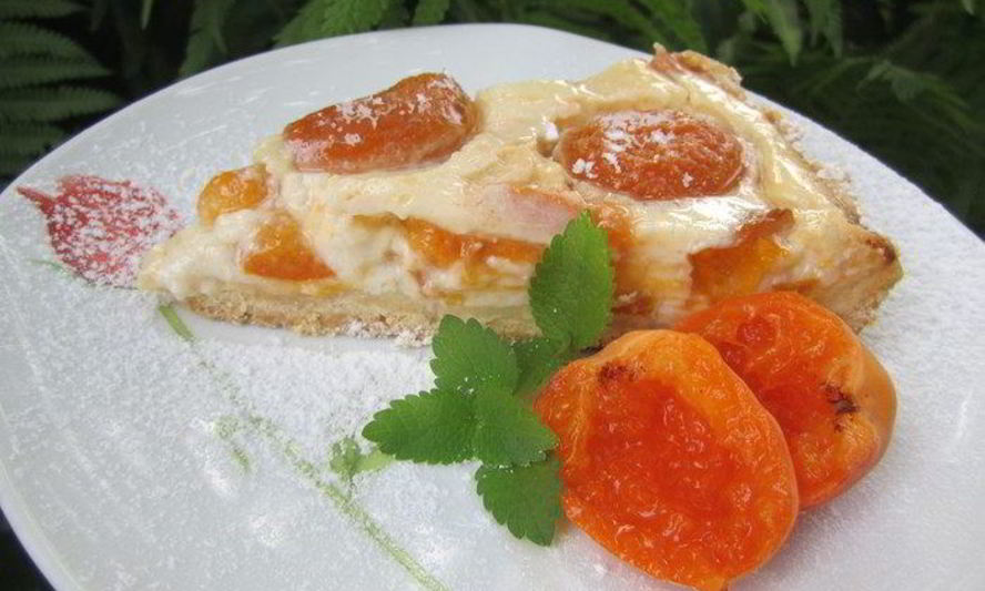 Рецепт тарта абрикосового кисленького