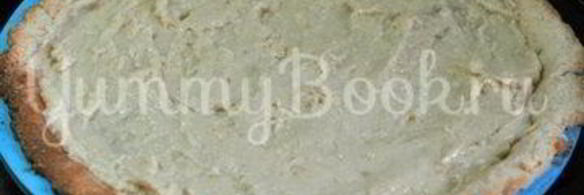 тарт с бананом и кокосовым молоком