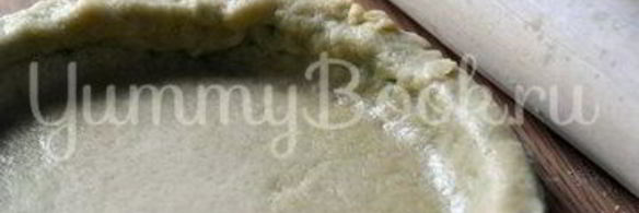 тарт с бананом и кокосовым молоком