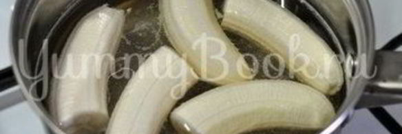 тарт с бананом и кокосовым молоком