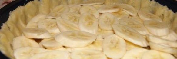 тарт с бананом и рикоттой