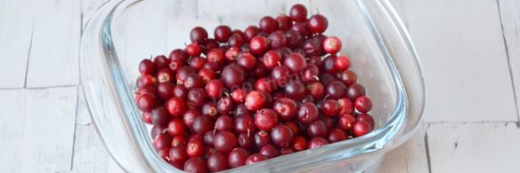 тарт с брусникой