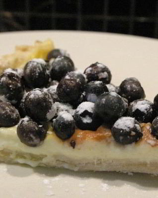 Тарт с голубикой