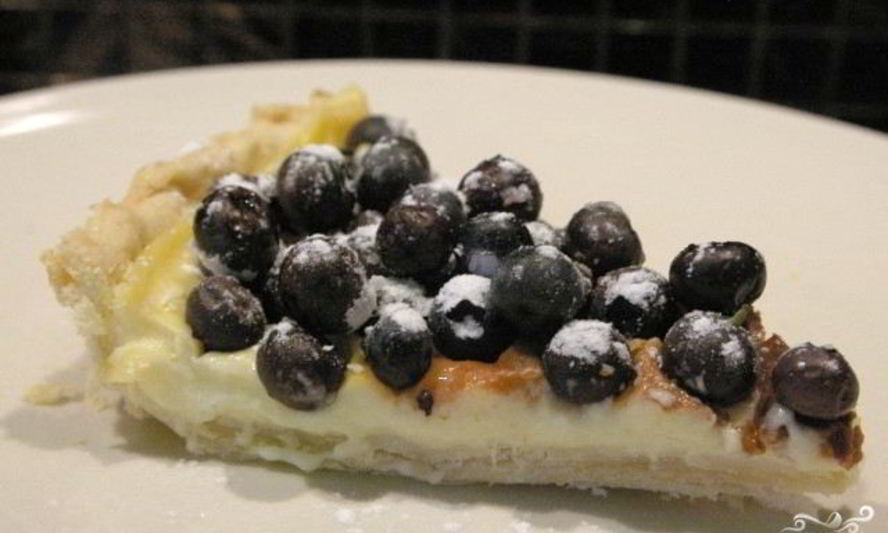 Рецепт тарта с голубикой