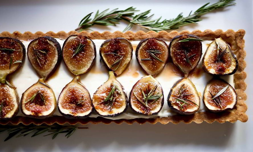 Рецепт тарта с инжиром