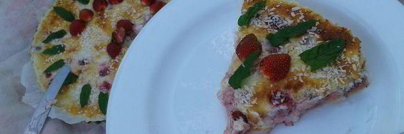 тарт с клубникой