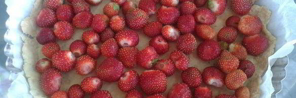 тарт с клубникой