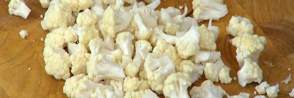 тарт с цветной капустой