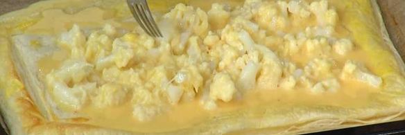 тарт с цветной капустой