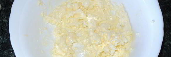 тарт с творогом и малиной