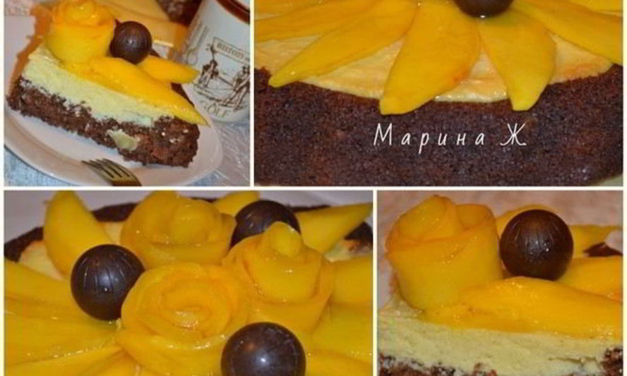 Рецепт тарта с творожной начинкой