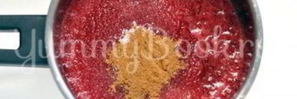 тарт с вишней и меренгой