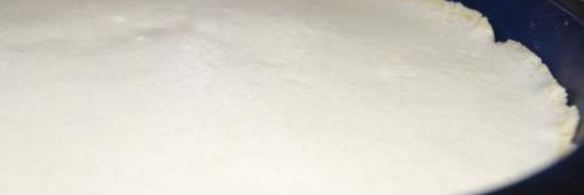 тарт с зерненым творогом и медом